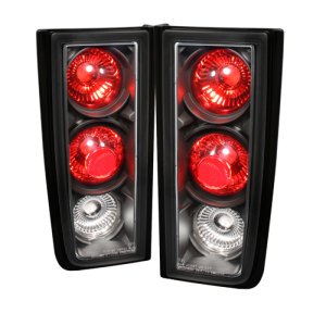 Hummer H2 Tail Lights - SPYDER - Euro Style - Black - `01-`05 Hummer H2 Tail Lights - SPYDER - Euro Style - Black - `01-`05