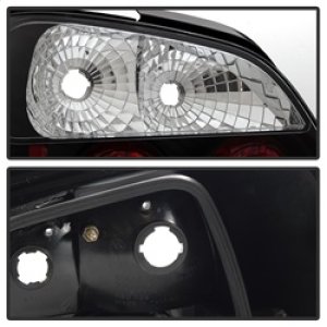 Subaru Impreza Tail Lights - SPYDER - Euro Style - Black - `02-`03