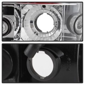 Toyota Tacoma Euro Tail Lights - SPYDER - Euro Style - Chrome - `01-`04