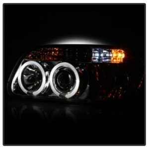 Ford Explorer Headlights - SPYDER - LED Halo - Chrome - Chrome - `95-`01 Ford Explorer Headlights - SPYDER - LED Halo - Chrome - Chrome - `95-`01