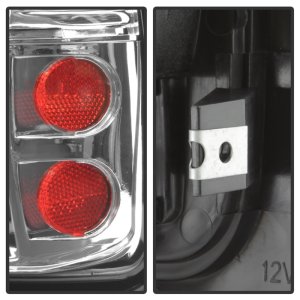 Dodge Ram 2500 Tail Lights - Rear - SPYDER - xTune Euro Style - Chrome - `94-`01