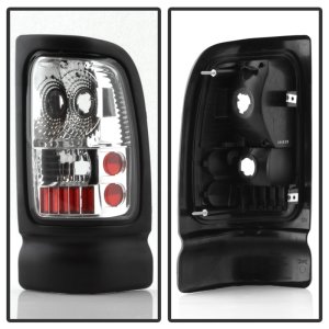 Dodge Ram 3500 Tail Lights - Rear - SPYDER - xTune Euro Style - Chrome - `94-`01