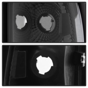 Dodge Ram 1500 Tail Lights - Rear - SPYDER - xTune Euro Style - Smoke - `94-`01