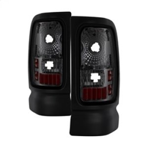 Dodge Ram 3500 Tail Lights - Rear - SPYDER - xTune Euro Style - Smoke - `94-`01