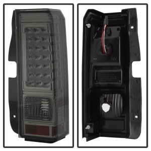 Hummer H3 Tail Lights - Rear - SPYDER - xTune LED - Smoke - `06-`09