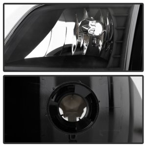 Ford F-150 Headlights - Front - SPYDER - xTune Crystal, Black Housing w/ Clear LED Corners - Black - `97-`03