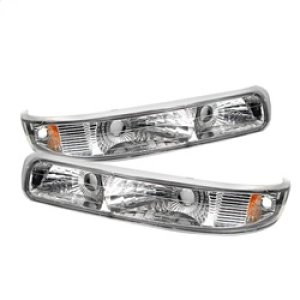 Chevrolet Suburban Euro Tail Lights - SPYDER - xTune Euro Style Bumper - Amber - `00-`06