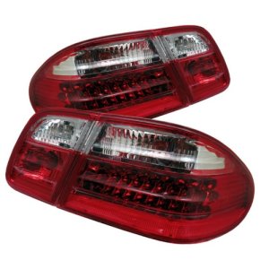 Mercedes-Benz E-Class Tail Lights - Rear - SPYDER - xTune LED - Red/Clear - `96-`02 Mercedes-Benz E-Class Tail Lights - Rear - SPYDER - xTune LED - Red/Clear - `96-`02