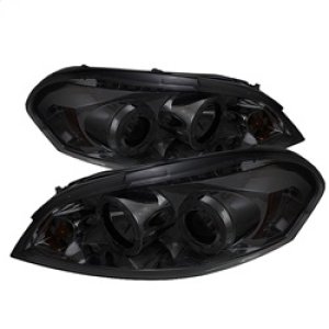 Chevrolet Impala Headlights - SPYDER - Projector LED Halo - Smoke - `06-`13 Chevrolet Impala Headlights - SPYDER - Projector LED Halo - Smoke - `06-`13