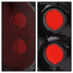 Toyota Tacoma Euro Tail Lights - SPYDER - Smoke - `01-`04