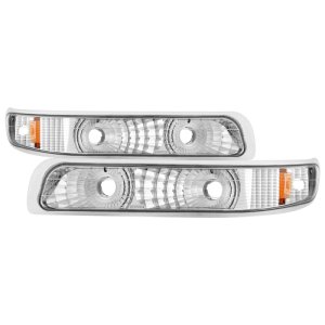 Chevrolet Tahoe Tail Lights - Rear - SPYDER - Euro - Amber - `00-`06