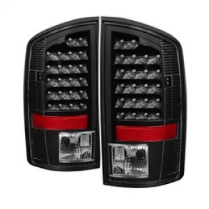 Dodge Ram 1500 Tail Lights - Rear - SPYDER - xTune LED - Black Housing, Clear Lens - `02-`06