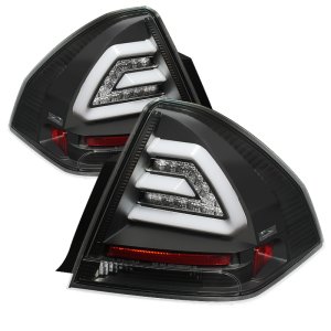 Chevrolet Impala LED Tail Lights - SPYDER - Black - `06-`13