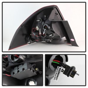 Chevrolet Impala LED Tail Lights - SPYDER - Red Clear - `06-`13 Chevrolet Impala LED Tail Lights - SPYDER - Red Clear - `06-`13