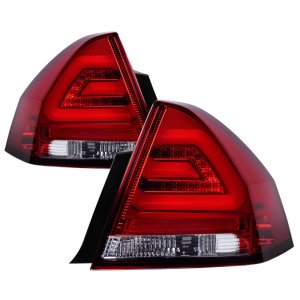 Chevrolet Impala LED Tail Lights - SPYDER - Red Clear - `06-`13 Chevrolet Impala LED Tail Lights - SPYDER - Red Clear - `06-`13