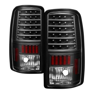 GMC Yukon XL Tail Lights - Rear - SPYDER - xTune LED - Black - `01-`06