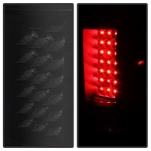 Chevrolet Silverado Tail Lights - Rear - SPYDER - xTune LED - Black Smoke - `07-`13