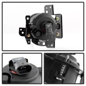 Mitsubishi Mirage Fog Lights - SPYDER - OEM w/Switch - Clear - `14-`27