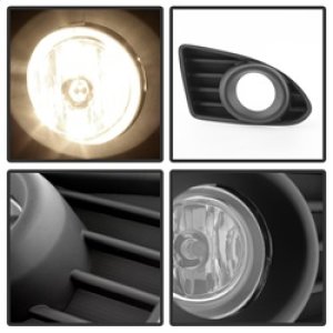 Scion IQ Fog Lights - SPYDER - OEM w/Switch - Clear - `12-`13 Scion IQ Fog Lights - SPYDER - OEM w/Switch - Clear - `12-`13