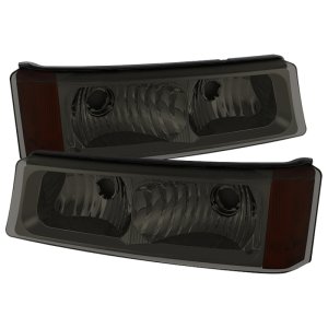 Chevrolet Silverado Bumper Lights - SPYDER - xTune - Smoke - `03-`06