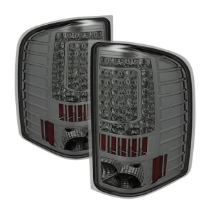 Chevrolet Silverado Tail Lights - Rear - SPYDER - xTune LED - Smoke - `07-`13