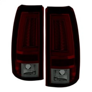 Chevrolet Silverado 1500 LED Tail Lights - SPYDER - Version 2 - Red Smoke - `03-`06
