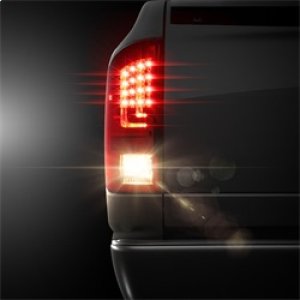Dodge Ram 1500 LED Tail Lights - SPYDER - Version 2 - Red Clear - `07-`08