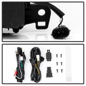 Lexus IS Fog Light Assembly - SPYDER - OEM LED w/Switch - Clear - `14-`16 Lexus IS Fog Light Assembly - SPYDER - OEM LED w/Switch - Clear - `14-`16