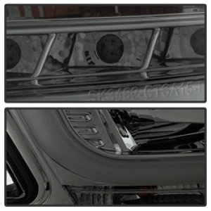 Chevrolet Tahoe Headlights - SPYDER - DRL LED Projector - Smoke - `15-`16