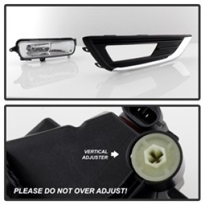 Ford Focus Fog Lights - SPYDER - W/Switch - Clear - `15-`16