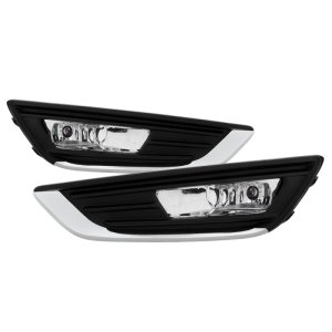 Ford Focus Fog Lights - SPYDER - W/Switch - Clear - `15-`16