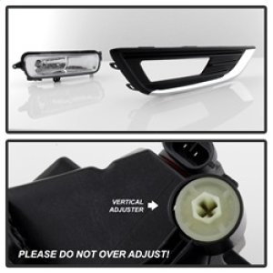 Ford Focus Fog Lights - SPYDER - W/Switch - Clear - `15-`16