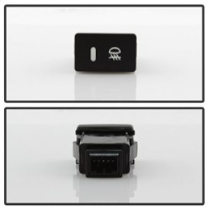 Honda Accord Coupe Fog Lights - SPYDER - OEM LED w/Switch - Clear - `16-`17