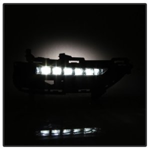 Honda Accord Coupe Fog Lights - SPYDER - OEM LED w/Switch - Clear - `16-`17