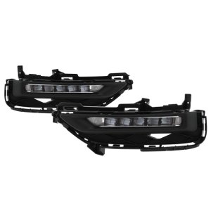 Honda Accord Coupe Fog Lights - SPYDER - OEM LED w/Switch - Clear - `16-`17