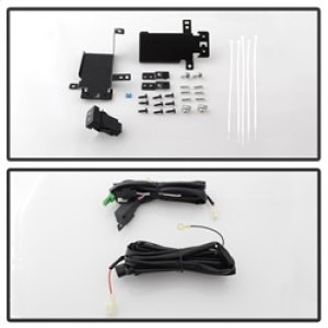 Honda Accord Coupe Fog Lights - SPYDER - OEM LED w/Switch - Clear - `16-`17