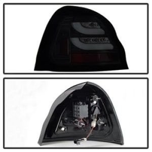 Pontiac Grand Prix LED Tail Lights - Rear - SPYDER - Light Bar - Black Smoke - `04-`08