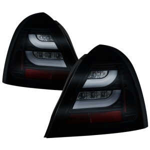 Pontiac Grand Prix LED Tail Lights - Rear - SPYDER - Light Bar - Black Smoke - `04-`08 Pontiac Grand Prix LED Tail Lights - Rear - SPYDER - Light Bar - Black Smoke - `04-`08