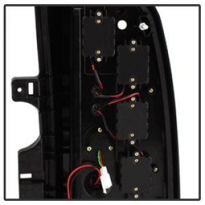 Chevrolet Suburban LED Tail Lights - SPYDER - Light Bar - Black - `15-`17