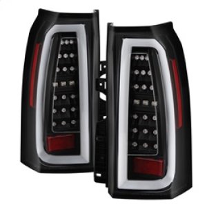 Chevrolet Suburban LED Tail Lights - SPYDER - Light Bar - Black - `15-`17