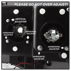 Dodge Ram 1500 Headlights - SPYDER - Projector Headlights - Version 2 - Light Bar DRL - Chrome - `02-`05