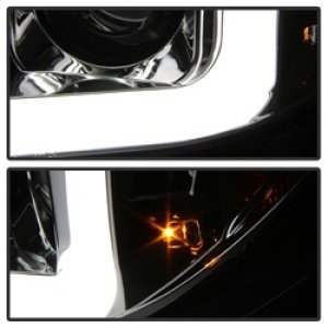Toyota Tundra Headlight Set - SPYDER - Version 2 - Light Bar DRL - Projector - Chrome - `07-`13 Toyota Tundra Headlight Set - SPYDER - Version 2 - Light Bar DRL - Projector - Chrome - `07-`13