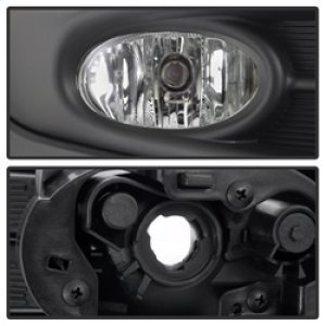 Honda CRV Fog Lights - SPYDER - OEM w/Switch & Cover - Clear - `17-`18