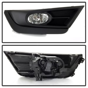 Honda CRV Fog Lights - SPYDER - OEM w/Switch & Cover - Clear - `17-`18