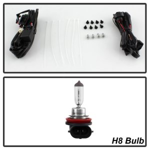 Nissan Rogue Fog Lights - SPYDER - OEM w/Switch - Clear - `17-`18 Nissan Rogue Fog Lights - SPYDER - OEM w/Switch - Clear - `17-`18