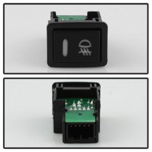 Nissan Rogue Fog Lights - SPYDER - OEM w/Switch - Clear - `17-`18 Nissan Rogue Fog Lights - SPYDER - OEM w/Switch - Clear - `17-`18