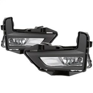 Nissan Rogue Fog Lights - SPYDER - OEM w/Switch - Clear - `17-`18 Nissan Rogue Fog Lights - SPYDER - OEM w/Switch - Clear - `17-`18