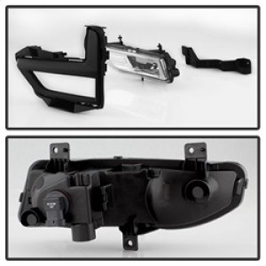Nissan Rogue Fog Lights - SPYDER - OEM w/Switch - Clear - `17-`18 Nissan Rogue Fog Lights - SPYDER - OEM w/Switch - Clear - `17-`18