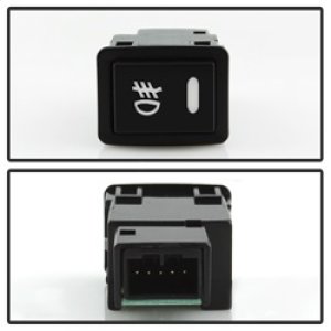 Nissan Rogue Sport Fog Light Assembly - SPYDER - OEM with Switch - Clear - `17-`18 Nissan Rogue Sport Fog Light Assembly - SPYDER - OEM with Switch - Clear - `17-`18