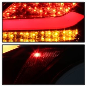 Ford Focus LED Tail Lights - SPYDER - Black - `12-`14